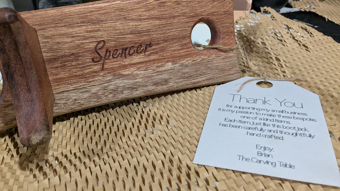 Personalise Your Boot Jack